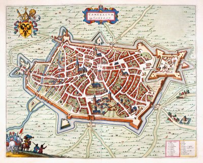 Cambrai, 1649 door Joan Blaeu